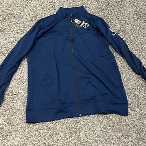 Blue Washington Wizards Nike Jacket FULL ZIP NWT SIZE XL TALL